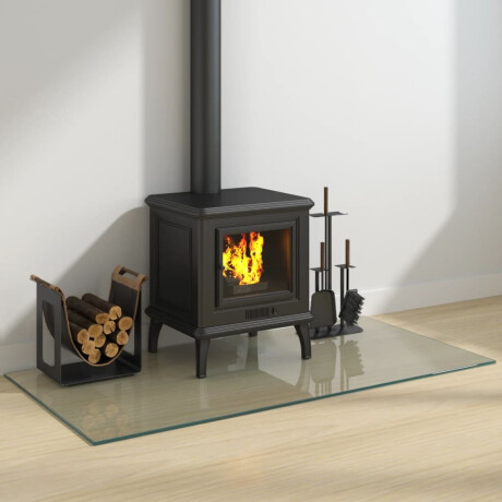 vidaXL Glasplaat openhaard rechthoekig 120x60 cm afbeelding3 - 1