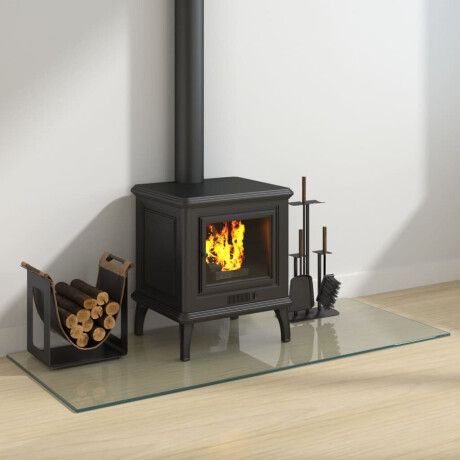 vidaXL Glasplaat openhaard rechthoekig 120x50 cm afbeelding3 - 1