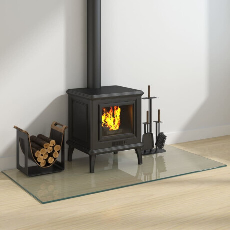 vidaXL Glasplaat openhaard rechthoekig 120x60 cm afbeelding3 - 1