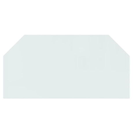 vidaXL Glasplaat openhaard zeshoekig 120x60 cm afbeelding3 - 1