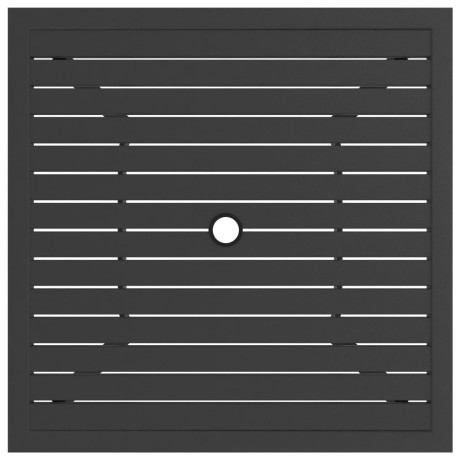 vidaXL Tuintafel 81,5x81,5x72 cm staal antraciet afbeelding3 - 1