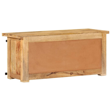 vidaXL Tv-meubel 90x35x40 cm massief mangohout afbeelding3 - 1