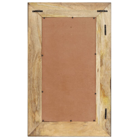 vidaXL Spiegel 80x50 cm massief mangohout afbeelding3 - 1