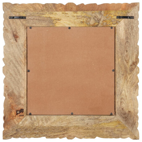 vidaXL Spiegel 50x50 cm massief mangohout afbeelding3 - 1