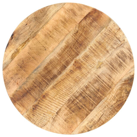 vidaXL Bistrotafel rond Ø80x75 cm ruw mangohout afbeelding3 - 1