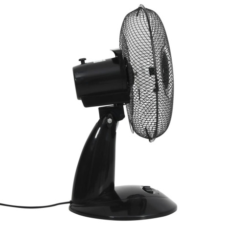 vidaXL Tafelventilator 3 snelheden 40 W 30 cm zwart afbeelding3 - 1
