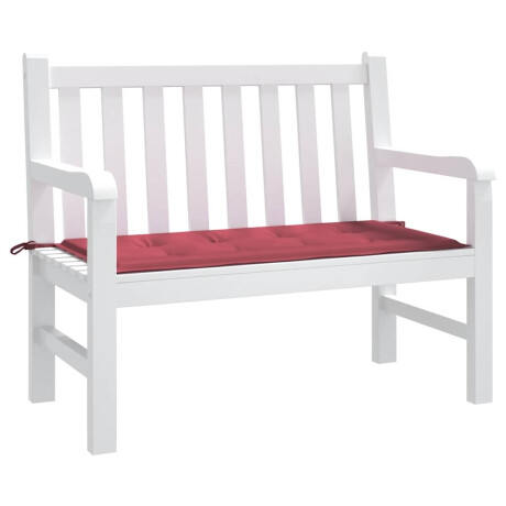 vidaXL Tuinbankkussen 100x50x4 cm oxford stof wijnrood afbeelding3 - 1