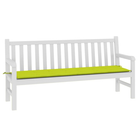 vidaXL Tuinbankkussen 180x50x3 cm oxford stof heldergroen afbeelding3 - 1