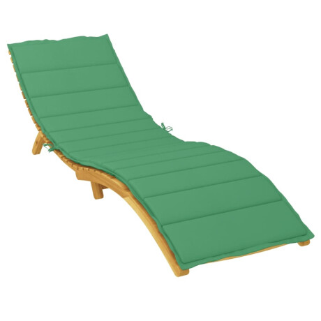 vidaXL Ligbedkussen 200x50x3cm oxford stof groen afbeelding3 - 1