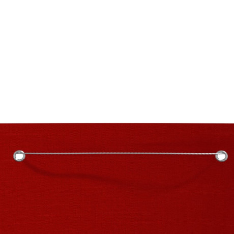 vidaXL Balkonscherm 160x240 cm oxford stof rood afbeelding3 - 1