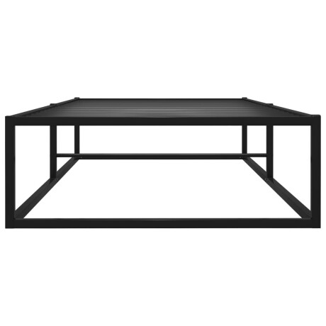 vidaXL Bedframe metaal zwart 100x200 cm afbeelding3 - 1