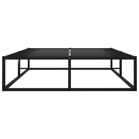 vidaXL Bedframe metaal zwart 120x200 cm afbeelding3 - 1