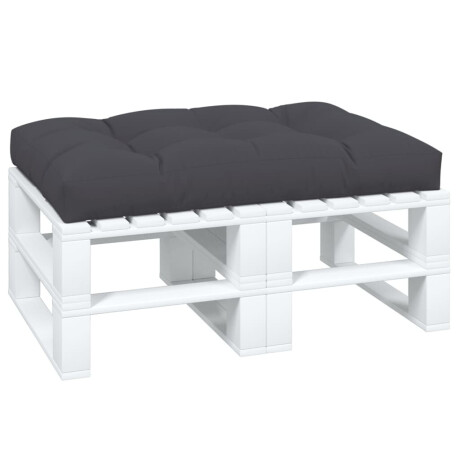 vidaXL Palletkussen 120x80x12 cm stof antracietkleurig afbeelding3 - 1