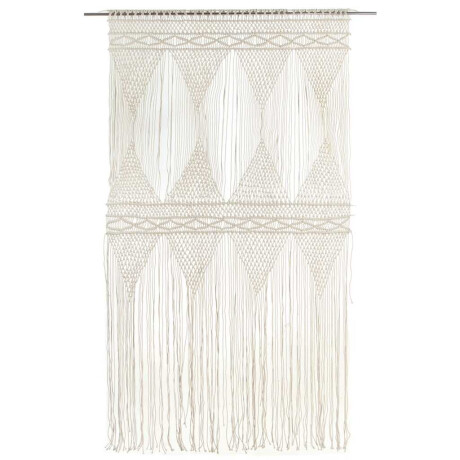 vidaXL Gordijn macramé 140x240 cm katoen afbeelding3 - 1
