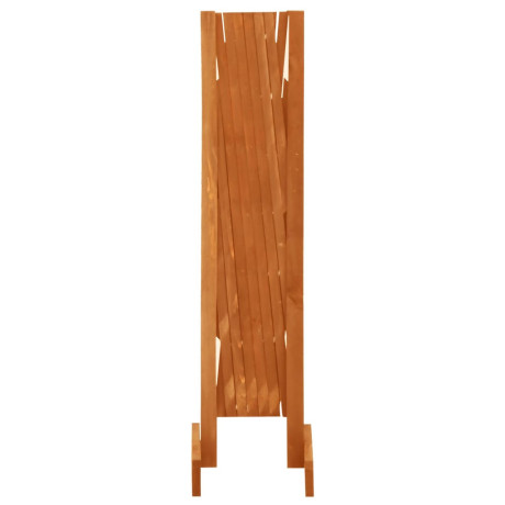 vidaXL Tuinlatwerk 120x90 cm massief vurenhout oranje afbeelding3 - 1