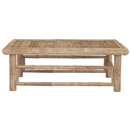 vidaXL Tuintafel 65x65x30 cm bamboe afbeelding3 - 1