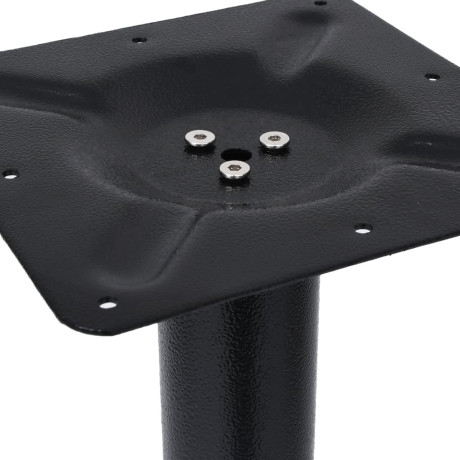 vidaXL Bistrotafelpoot Ø43x107 cm gietijzer zwart afbeelding3 - 1