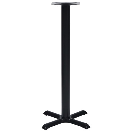 vidaXL Bistrotafelpoot 56x56x107 cm gietijzer zwart afbeelding3 - 1