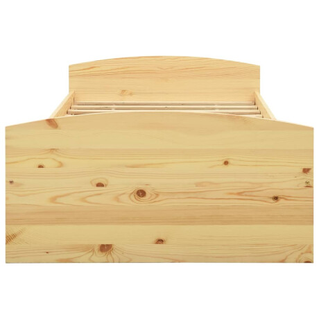 vidaXL Bedframe met 2 lades massief grenenhout 90x200 cm afbeelding3 - 1