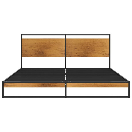 vidaXL Bedframe metaal 160x200 cm afbeelding3 - 1