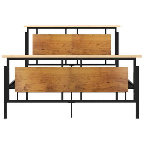 vidaXL Bedframe metaal 140x200 cm afbeelding3 - 1