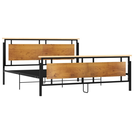 vidaXL Bedframe metaal 180x200 cm afbeelding3 - 1