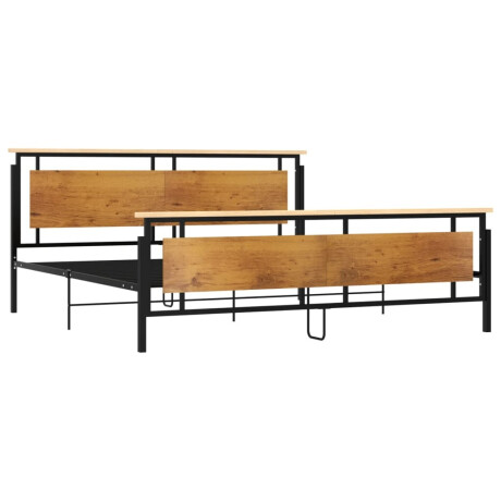 vidaXL Bedframe metaal 200x200 cm afbeelding3 - 1