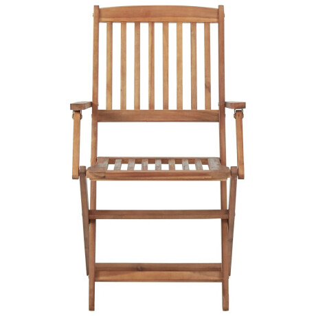 vidaXL Tuinstoelen 2 st inklapbaar massief acaciahout afbeelding3 - 1