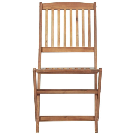 vidaXL Tuinstoelen 2 st inklapbaar massief acaciahout afbeelding3 - 1