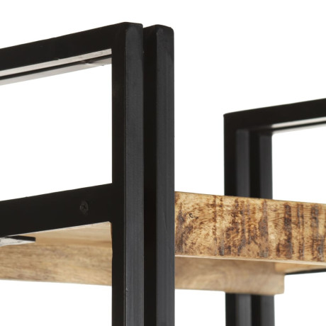vidaXL Boekenkast met 5 schappen 40x30x180 cm massief mangohout afbeelding3 - 1