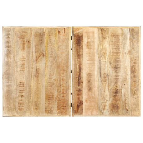 vidaXL Salontafel 142x90x42 cm massief mangohout afbeelding3 - 1