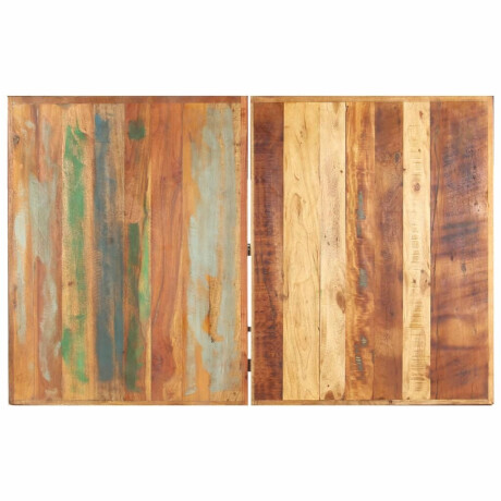 vidaXL Salontafel 142x90x42 cm massief gerecycled hout afbeelding3 - 1