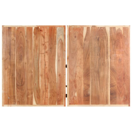 vidaXL Salontafel 142x90x42 cm massief acaciahout afbeelding3 - 1
