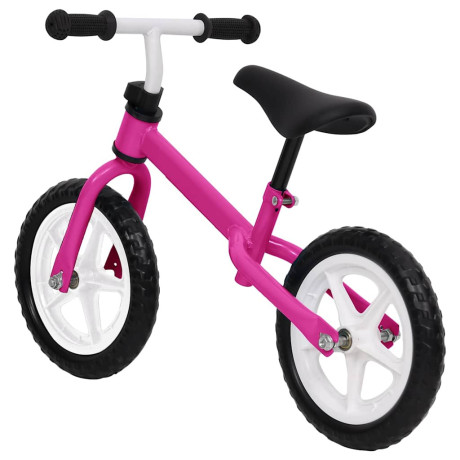 vidaXL Loopfiets met 11 inch wielen roze afbeelding3 - 1