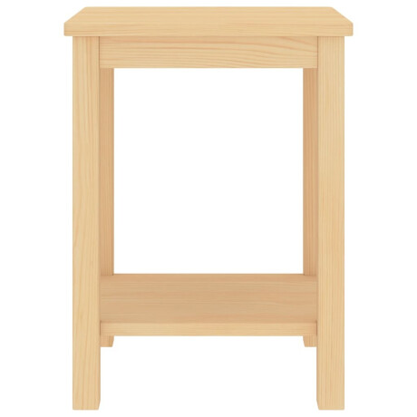 vidaXL Nachtkastje 35x30x47 cm massief grenenhout naturel afbeelding3 - 1
