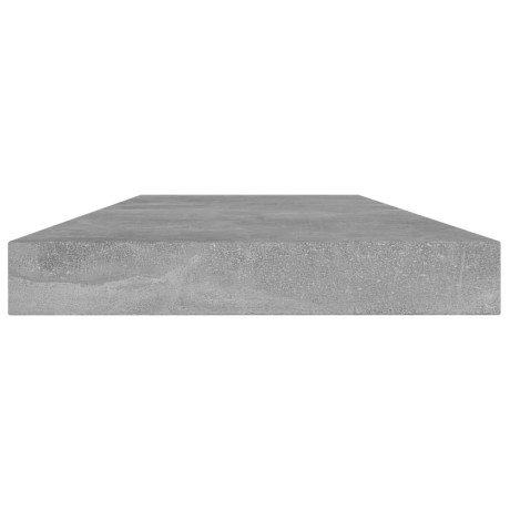 vidaXL Wandschappen 4 st 40x10x1,5 cm spaanplaat betongrijs afbeelding3 - 1
