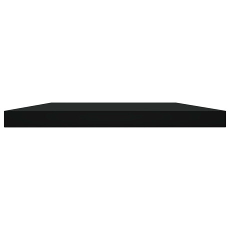 vidaXL Wandschappen 4 st 40x20x1,5 cm bewerkt hout zwart afbeelding3 - 1