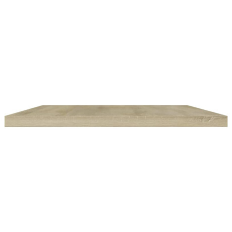 vidaXL Wandschappen 4 st 40x30x1,5 cm bewerkt hout sonoma eikenkleurig afbeelding3 - 1