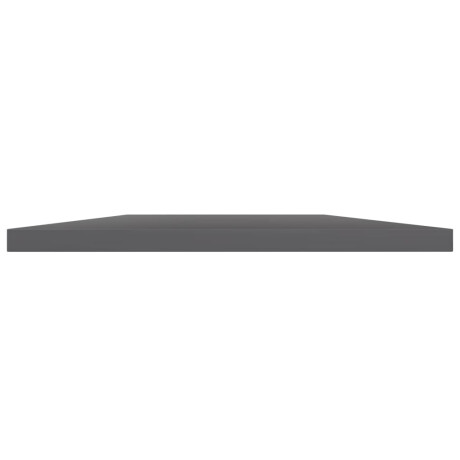 vidaXL Wandschappen 8 st 40x40x1,5 cm bewerkt hout hoogglans grijs afbeelding3 - 1