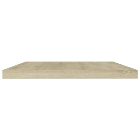 vidaXL Wandschappen 4 st 60x10x1,5 cm spaanplaat sonoma eikenkleurig afbeelding3 - 1