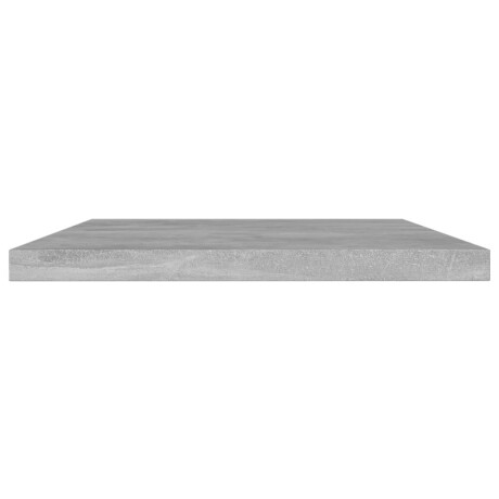 vidaXL Wandschappen 4 st 60x10x1,5 cm bewerkt hout betongrijs afbeelding3 - 1