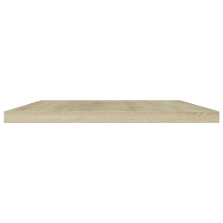 vidaXL Wandschappen 4 st 60x20x1,5 cm spaanplaat sonoma eikenkleurig afbeelding3 - 1