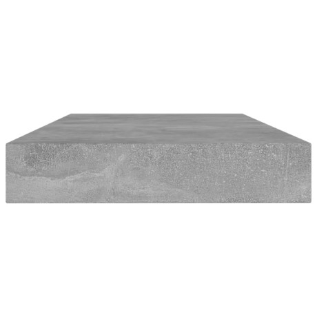 vidaXL Wandschappen 4 st 80x10x1,5 cm spaanplaat betongrijs afbeelding3 - 1