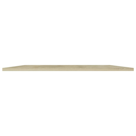 vidaXL Wandschappen 4 st 80x20x1,5 cm spaanplaat sonoma eikenkleurig afbeelding3 - 1