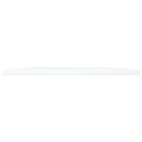 vidaXL Wandschappen 4 st 80x40x1,5 cm bewerkt hout wit afbeelding3 - 1