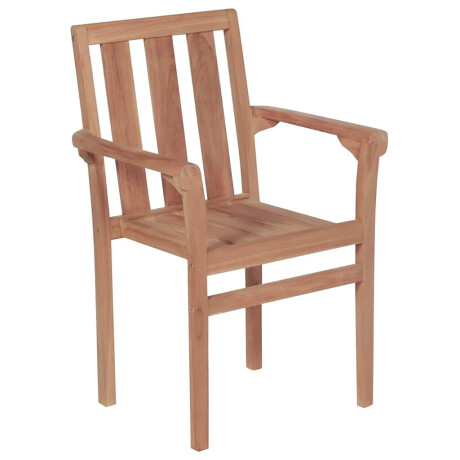 vidaXL Tuinstoelen 2 st met grijze kussens massief teakhout afbeelding3 - 1