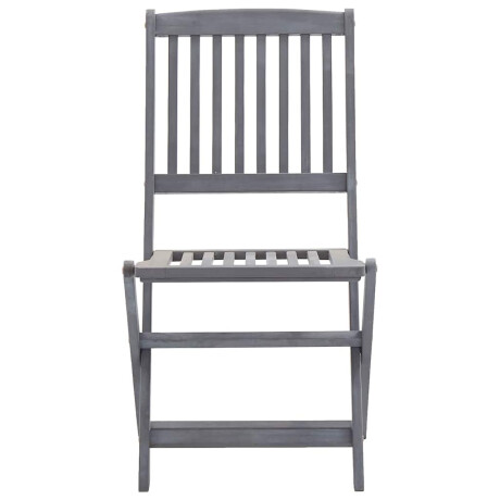 vidaXL Tuinstoelen 6 st inklapbaar massief acaciahout afbeelding3 - 1
