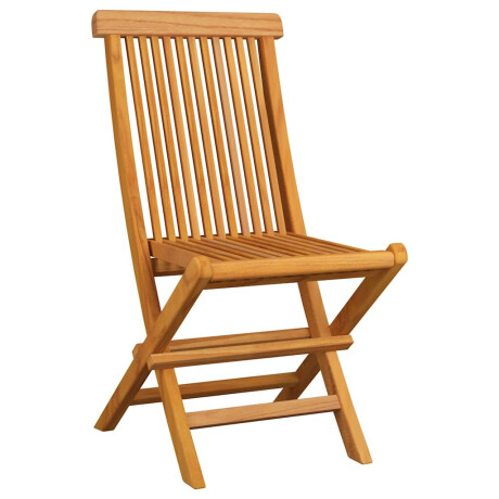 vidaXL Tuinstoelen 6 st met grijze kussens massief teakhout afbeelding3 - 1