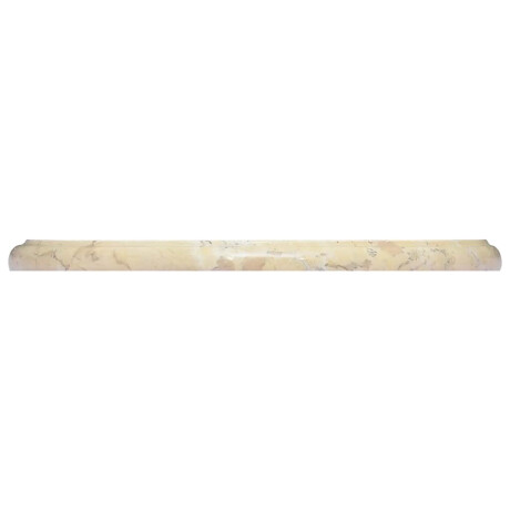 vidaXL Tafelblad Ø40x2,5 cm marmer crèmekleurig afbeelding3 - 1