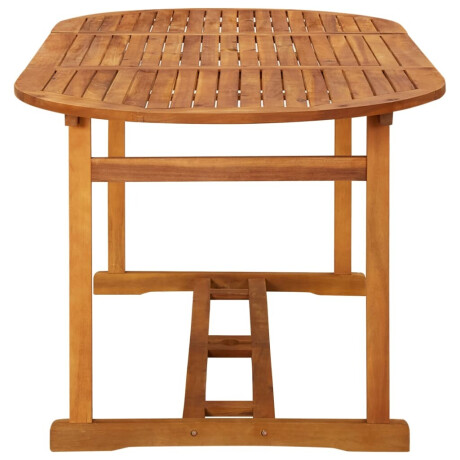 vidaXL Tuintafel 180x90x75 cm massief acaciahout afbeelding3 - 1